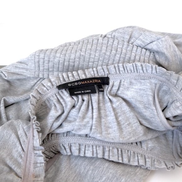 BCBG MAXAZRIA Light Gray / One Piece Summer Dress - Picture 6 of 8